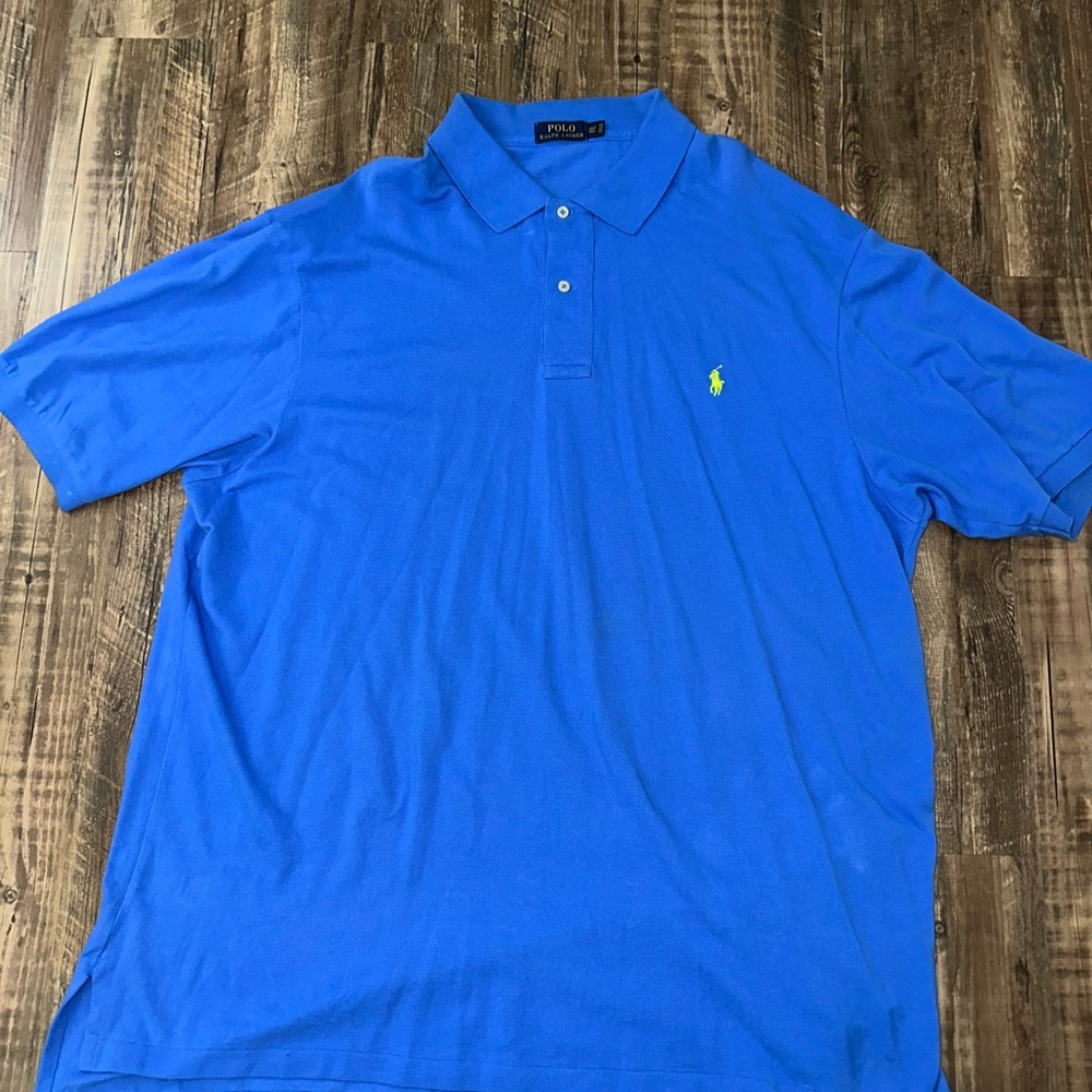 Polo by Ralph Lauren Men's Blue Shirt